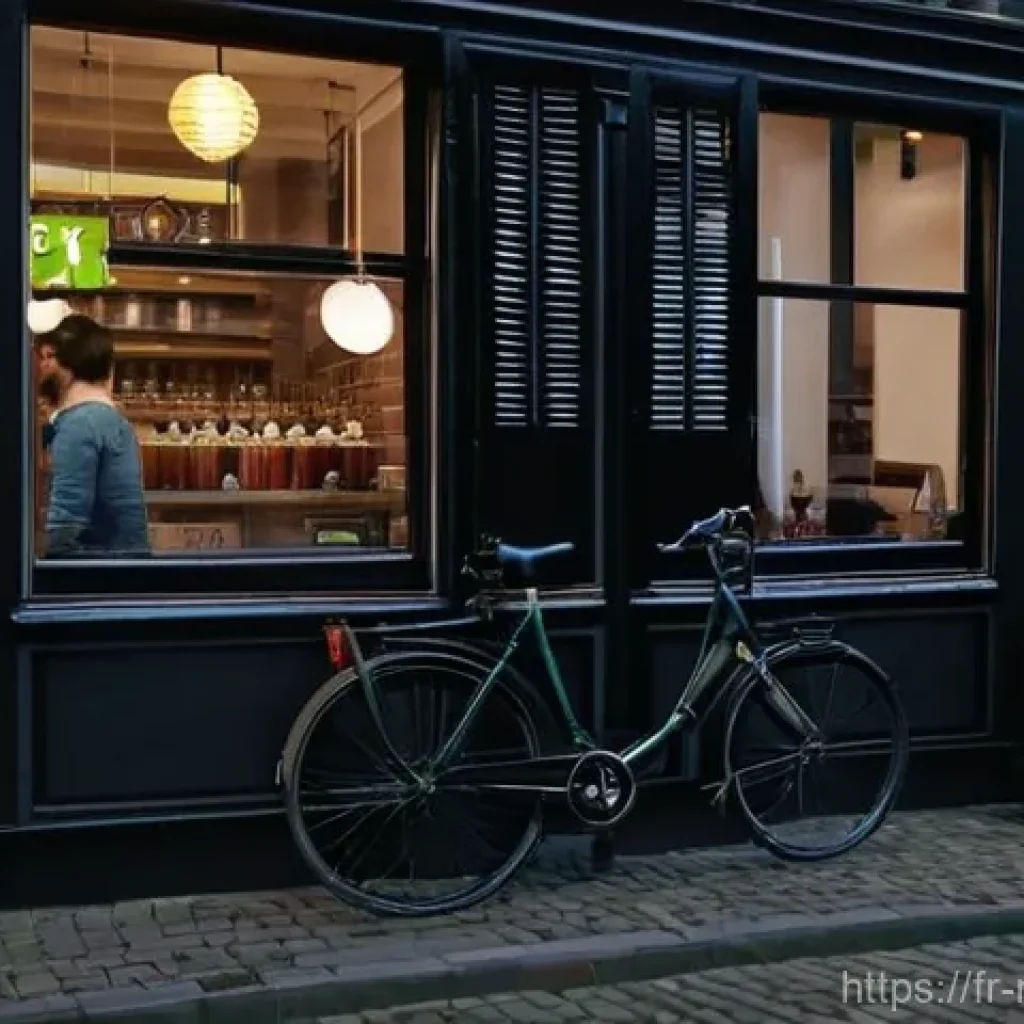 네덜란드의 마리화나 합법화 배경과 현실 - **The Paradox of the Dutch Coffee Shop (Old System)**
    A vibrant and bustling Amsterdam coffee sh...